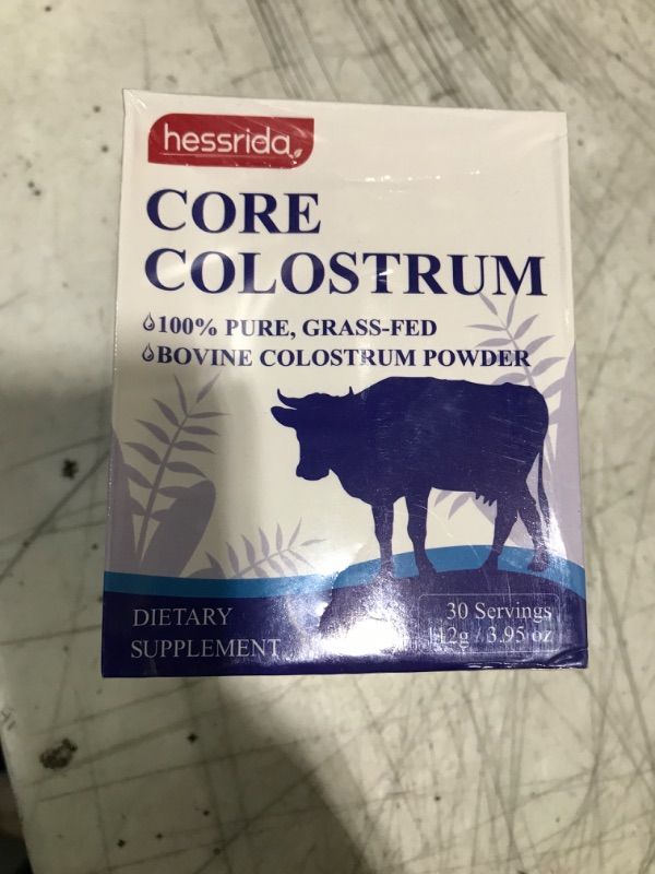 Photo 1 of Colostrum Supplement Powder for Gut & Immune Support, Lactoferrin Supplements, 3000mg Grass Fed Bovine Colostrum for Humans, 30 Servings