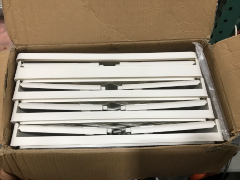 Photo 1 of 4 Tier Stackable Storage Bins with Lids, 23Qt Plastic Storage Containers with Magnetic Doors & Wheels, Convenient Storage Bins Closet Organizers, Household Organization for Home, Party, Office, Dorm