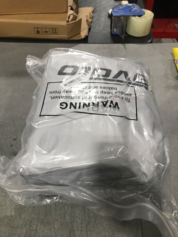 Photo 1 of Favoto Car Cover for Model 3 - Custom Fit for Tesla Model 3 Cover 6 Layers Waterproof All Weather Outdoor Rain Snow Sun Protection with Charging Port Ventilated Mesh Door Zipper