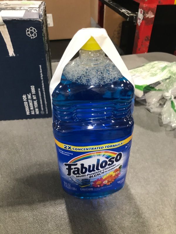 Photo 1 of Fabuloso Multi-Purpose Cleaner, 2X Concentrated Formula, Spring Fresh Scent, 56 oz