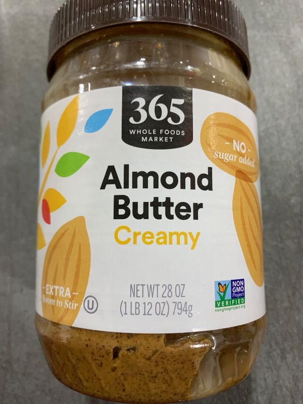 Photo 2 of 365 by Whole Foods Market, Creamy Almond Butter, 28 Ounce