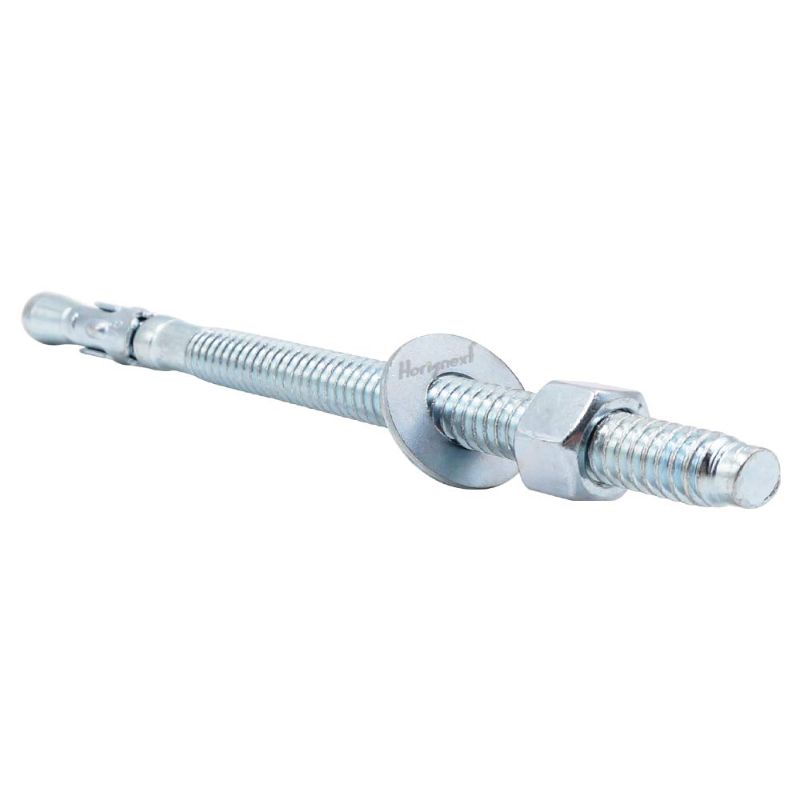 Photo 1 of 1/2" x 5-1/2" Wedge Anchor, for Cement and Concrete only, zinc-Plated Carbon Steel Screws and lag Bolts ? 10 pcs
