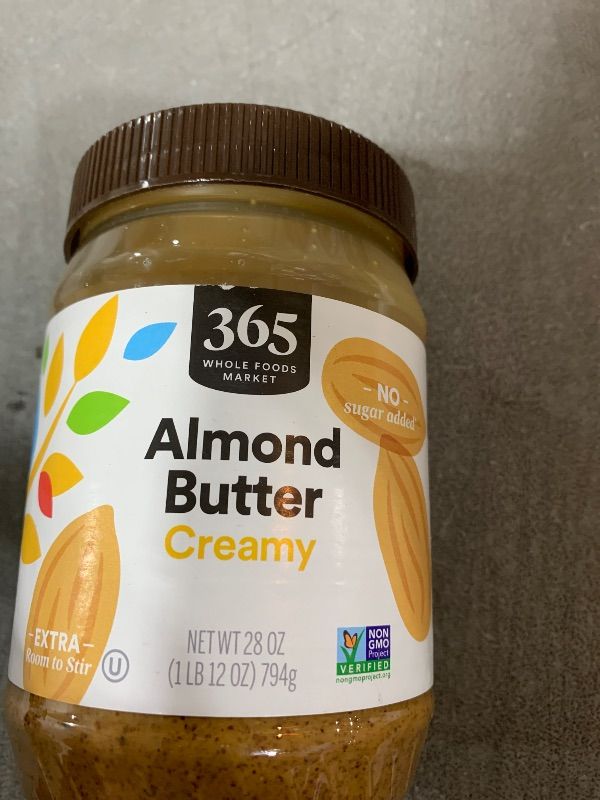 Photo 1 of 365 by Whole Foods Market, Creamy Almond Butter, 28 Ounce