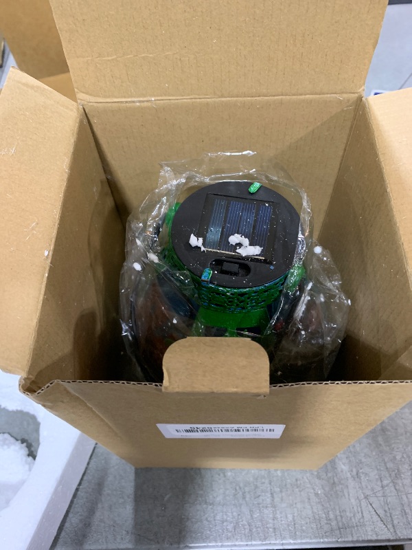 Photo 1 of VEWOGARDEN Solar Lantern Outdoor Waterproof Snowflake Christmas Lanterns Decorative Outdoor Hanging Solar Lantern for Porch Patio Table