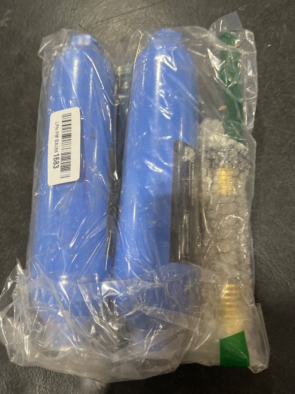 Photo 1 of GLACIER FRESH RV/Marine Water Filter with 2 Flexible Hose Protector, Greatly Reduces Bad Taste, Odors, Chlorine and Sediment in Drinking Water, 4 Pack