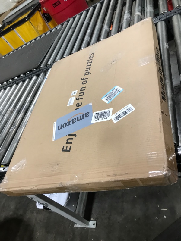 Photo 1 of ENERIDIO Wooden Puzzle Table with 6 Drawers and Cover, Adult Portable Puzzle Board, 29.8 "x 21" Jigsaw Puzzle Table, Used for Puzzle Storage and Sorting, can Hold 1000 Pieces