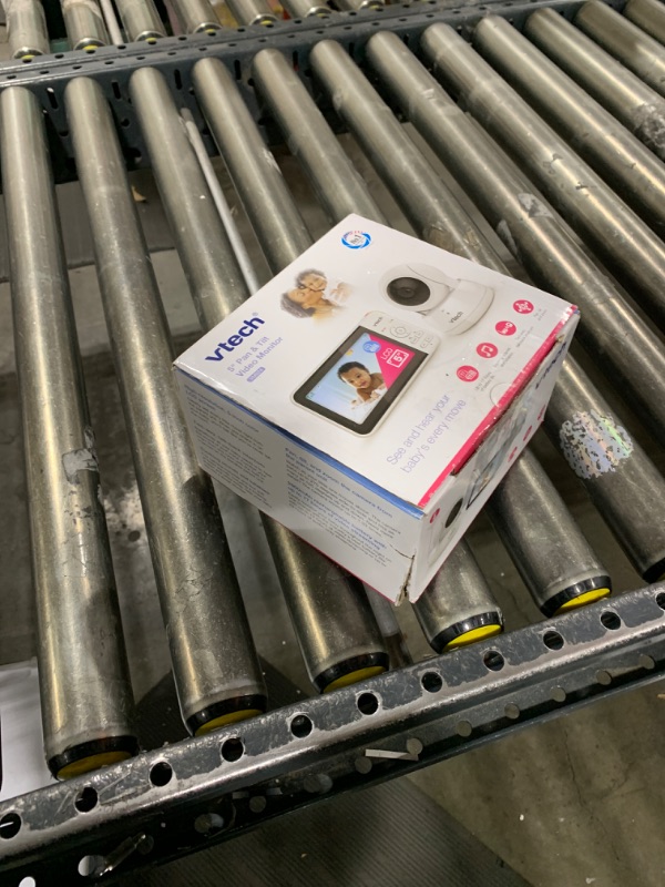 Photo 1 of VTech VM924 5" Screen Remote Pan-Tilt-Zoom Baby Monitor with Camera&Audio,Up to 31Hrs Battery for Audio&17Hrs Video Streaming, Long Range Up to 1000ft,Night Vision,Soothing Sound,Temperature Sensor