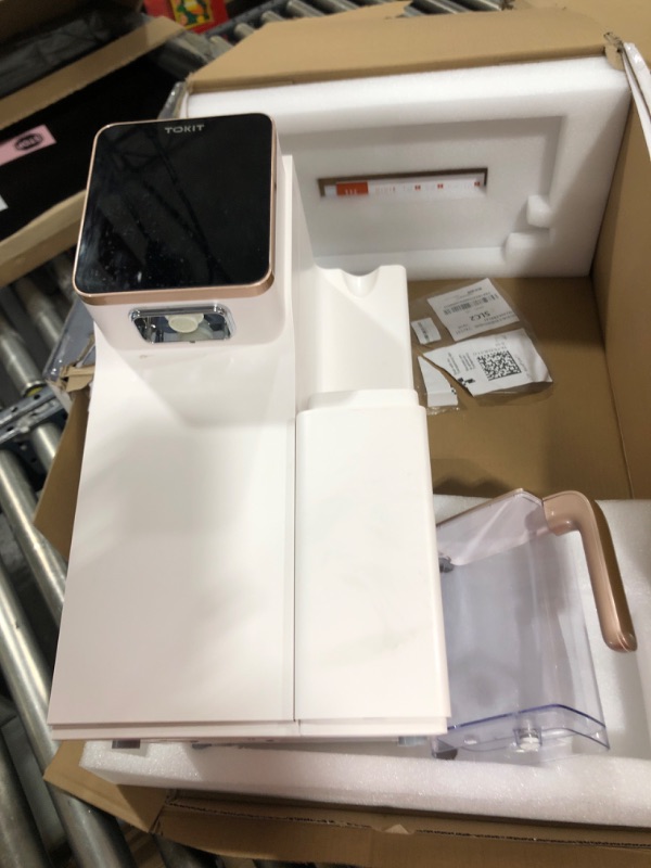 Photo 1 of TOKIT AkuaPure T1 Reverse Osmosis Water Filter Countertop, NSF/ANSI 58, RO Whole House Water Filter System with Alkaline Remineralization Filter, Dual 1.4L Pure Water Pitchers, No Installation