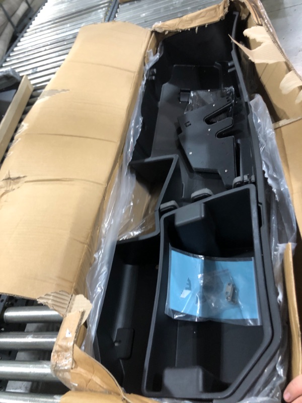 Photo 3 of WHALEMOTOR Underseat Storage Compatible with Chevy Silverado/GMC Sierra 1500(2019-2024)&2500 3500 HD(2020-2024) Crew/Double Cab, Upgraded Rear Under Seat Organizer Cargo Box (Exclu. 2019 1500 Ld/Lt)