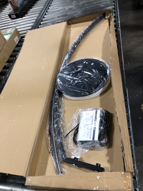 Photo 1 of Dimmable LED Floor Lamp with 3 Color Temperatures, Ultra Bright 2000LM Arc Floor Lamps for Living Room, Modern Standing Tall Lamp with Remote Control Reading Floor Lamp for Bedroom Office Classroom