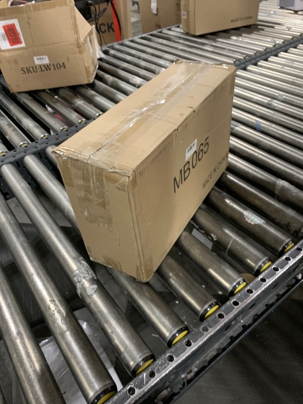 Photo 1 of YOOBOX Wall Mount Mailbox for House Outside, Large Capacity Mailbox Drop Box, Galvanized Steel and Rust-Proof Metal Post Box, 15.74"x9.84"x4.33", Black-Gold, MD065