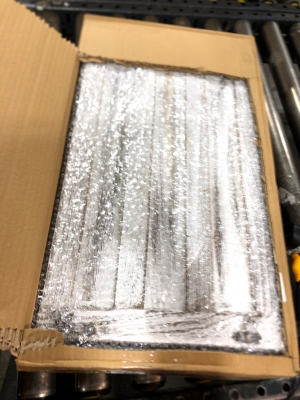 Photo 1 of Macarrie Wood Christmas Tree Collar Box Washed Tree Stand Cover Rustic Christmas Tree Box Skirt Farmhouse Christmas Tree Skirts Replacement Blocks for Christmas Tree Decorations(White,22 x 12 Inch)