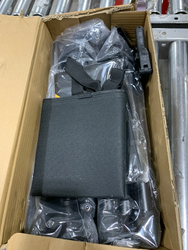 Photo 1 of Aureday 8x5FT T-Shape Backdrop Stand, Adjustable Backdrop Stand Kit with Horizontal Pole, 4 Spring Clamps, Sandbag, and Black Carrying Bag for Parties/Wedding/Photography/Decoration