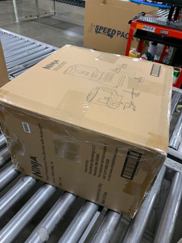 Photo 1 of Ninja Blender, Kitchen System for-Smoothie, Frozen, Extract, Chop & Dough, Pitcher, 8-cup Food Processor Bowl, Smoothie Cup, Ninja Total Crushing, 1200 Watt, BPA Free, Dark Grey, BR601AMZ