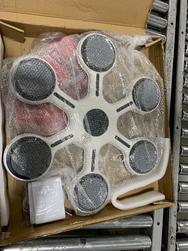 Photo 1 of Togieeii Music Boxing Machine Boxing Machine Wall Mounted Music Smart Bluetooth Electronic Punching Equipment with Boxing Gloves Electronic Focus Agility Training Digital Boxing for Kids and Adults