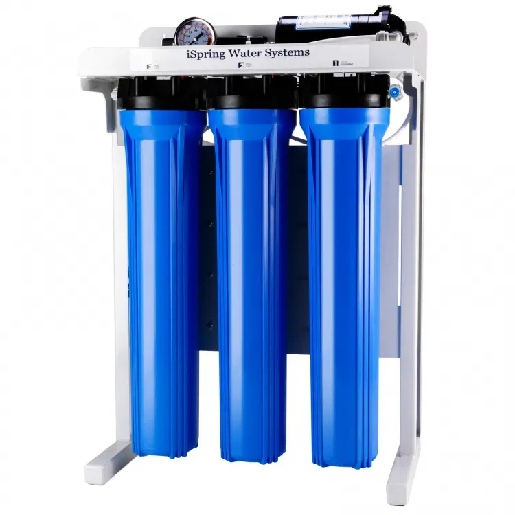 Photo 1 of iSpring RCB3P 300 GPD Light Commercial Reverse Osmosis Water System W/Booster Pump and 20"x 2.5" Pre RO Filters
