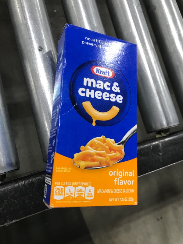 Photo 1 of KRAFT MAC AND CHEESE EXPIRES 01 JAN 2025