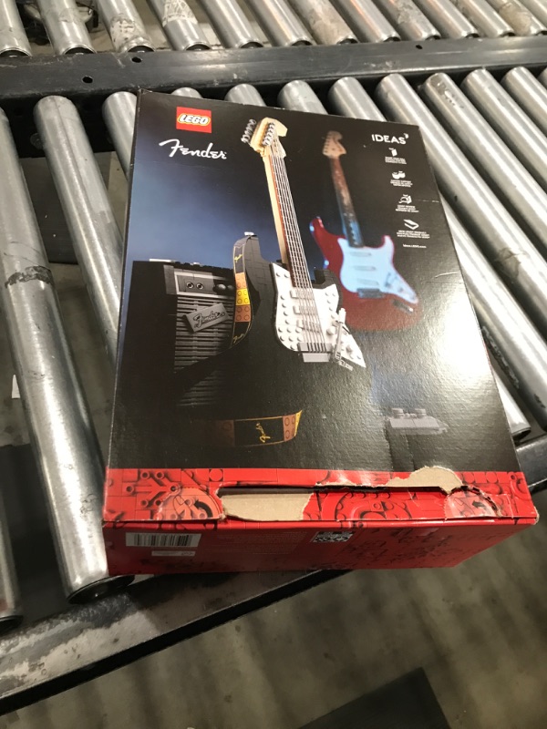 Photo 2 of LEGO Ideas Fender Stratocaster 21329 DIY Guitar Model Building Set for Music Lovers, Complete with 65 Princeton Reverb Amplifier & Authentic Accessories, Perfect Way to Rock Gift Giving