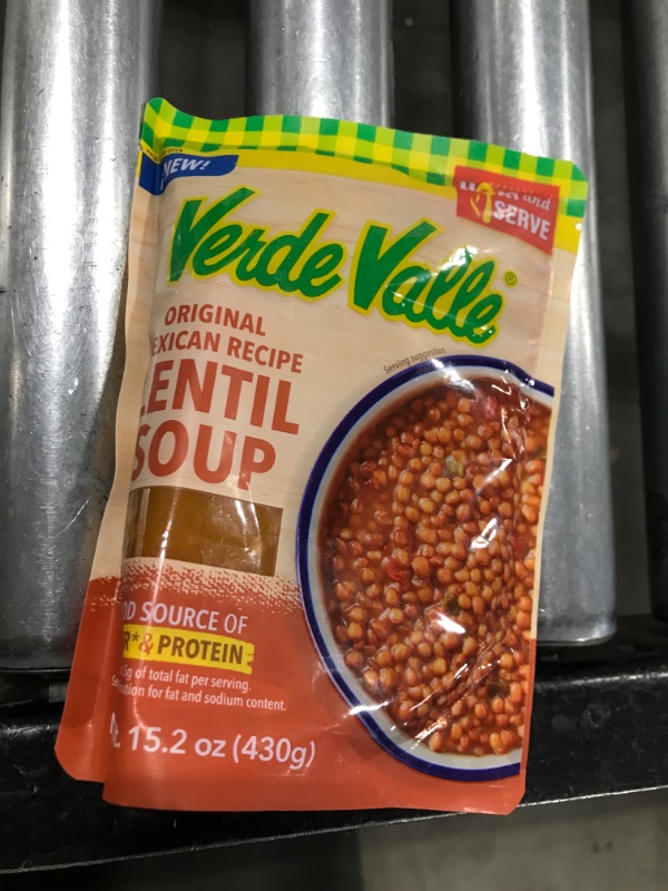 Photo 2 of Verde Valle Lentil Soup Mexican Recipe 15.2 oz (Pack of 1) JAN 2025