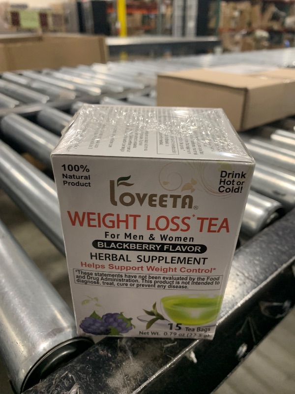 Photo 3 of Loveeta Wellness Weight Loss Tea Blackberry - 15 Tea Bags (Gmo Free, Gluten Free, Dairy Free, Sugar Free & 100% Natural)