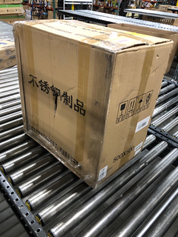 Photo 1 of Stainless Steel Kitchen Sink Portable Outdoor Laundry & Utilit Single Bowl Freestanding Utility Commercial Garage Sinks (20 Inch)