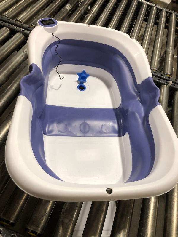 Photo 1 of Collapsible Baby Bath Tub with Thermometer