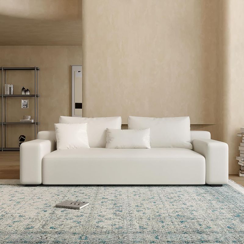 Photo 1 of Acanva Modern Minimalist Sofa with Extra Deep Seats