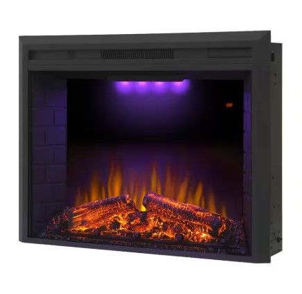 Photo 1 of 33 in. 750-Watt/1500-Watt Electric Fireplace Insert