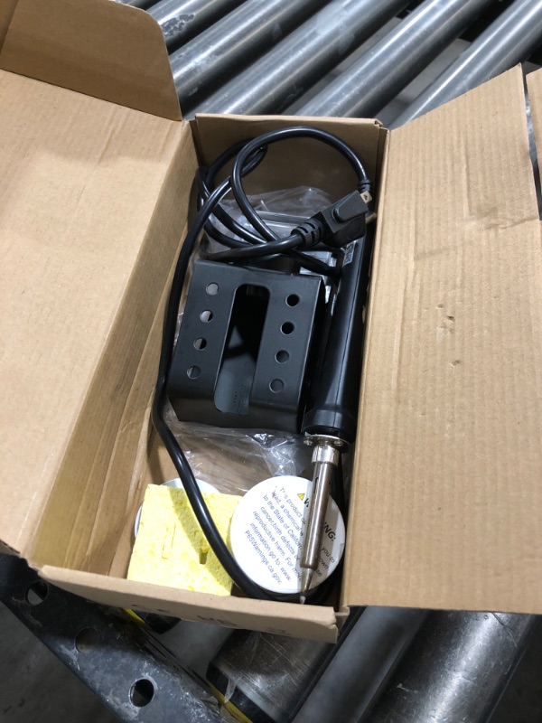 Photo 1 of Soldering Iron, 160W Soldering Tool, LED Display Temperature Control Accurate 392°F-932°F, with ON/OFF Switch, 3 Iron Tips, Stand,Flux, Automatic Sleep Mode