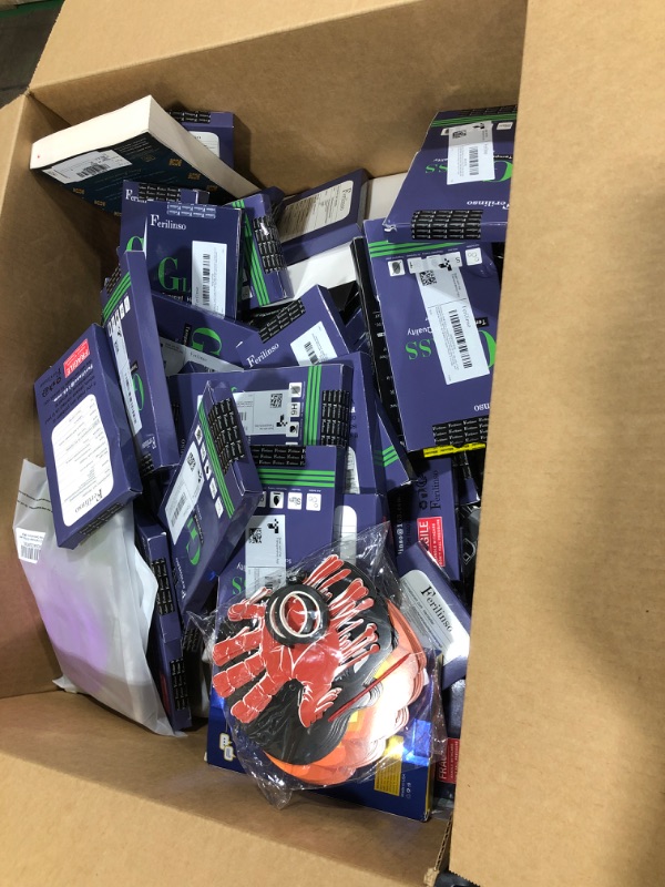 Photo 1 of bulk of screen protectors and some misc halloween 