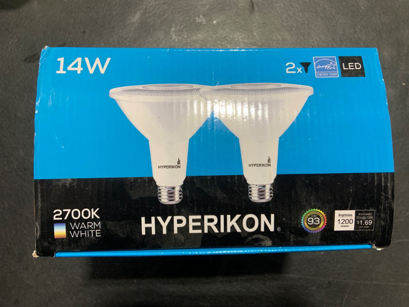 Photo 1 of Hyperikon 14W PAR38 LED Bulb 2700k 