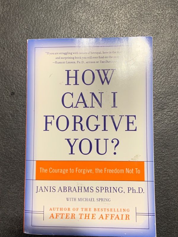 Photo 1 of How Can I Forgive You by Janis Abrahms Spring