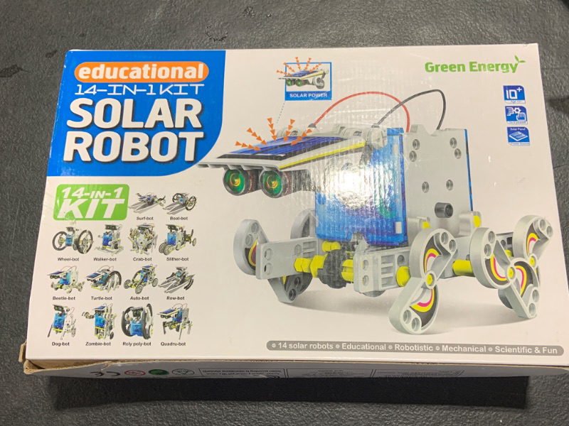 Photo 1 of Educational 14-in-1 Kit Solar Robot 