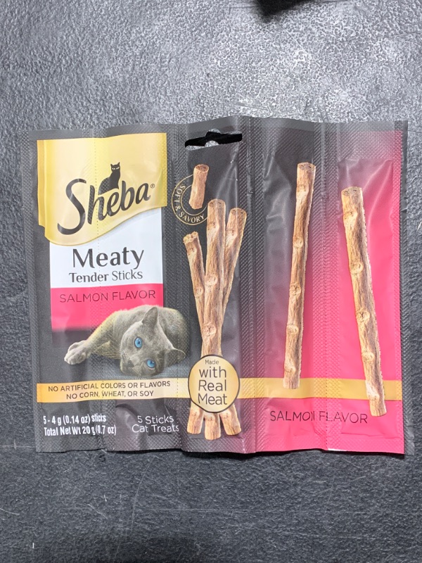 Photo 1 of Sheba Meaty Tender Sticks Salmon Flavor Pack of 10 