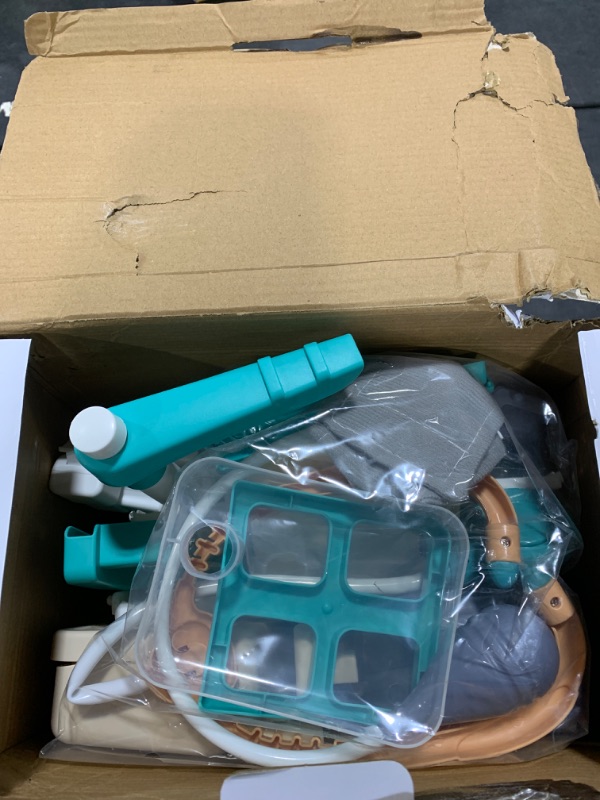 Photo 1 of Jovow Doctor Kit for Kids, Pretend Medical Station Set for Boys & Girls,Pretend Medical Kit Toy, Mobile Cart with Sound and Light Functions, Kids Doctor Kit for Toddlers 3-5 Birthday Gift