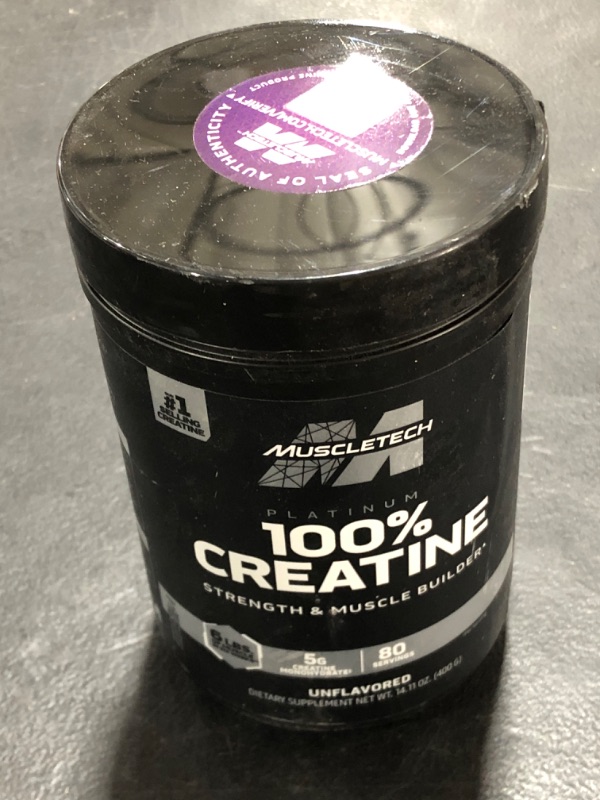 Photo 2 of MuscleTech 100% Creatine Unflavored 