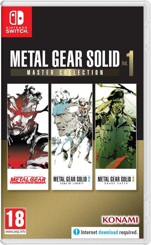 Photo 1 of Metal Gear Solid Master Collection Vol. 1 Day One Edition Switch 