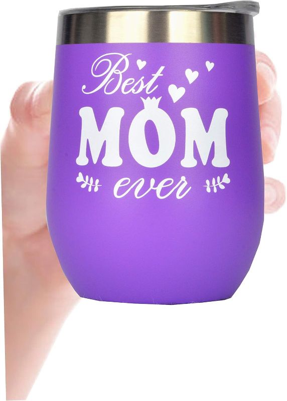 Photo 1 of Best Mom Ever Wine tumbler 