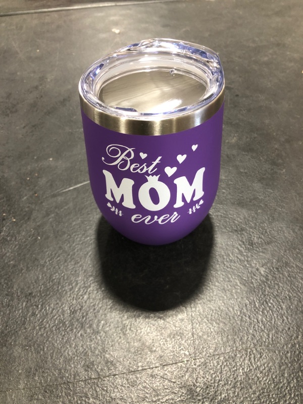 Photo 2 of Best Mom Ever Wine tumbler 