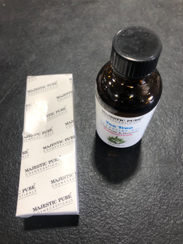 Photo 1 of MAJESTIC PURE Tea Tree Essential Oil | 100% Pure and Natural Tea Tree Oil | Premium Grade Essential Oils for Hair Care, Home Diffusers, Skin, Aromatherapy, Massage and Humidifiers | 2 Fl Oz