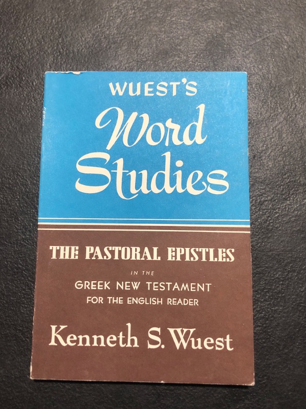 Photo 1 of Word Studies by Kenneth S. Wuest 