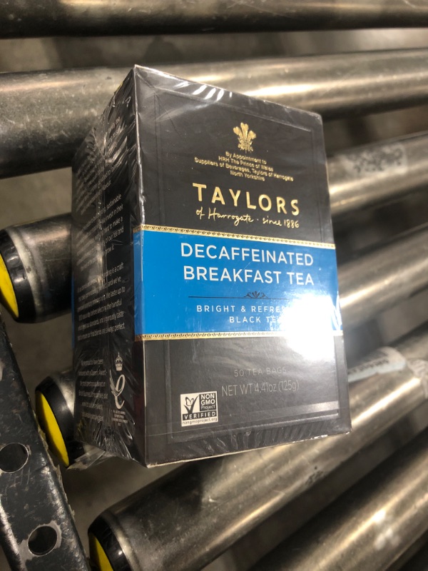 Photo 2 of Taylors of Harrogate Decaffeinated Breakfast, 50 Teabags
