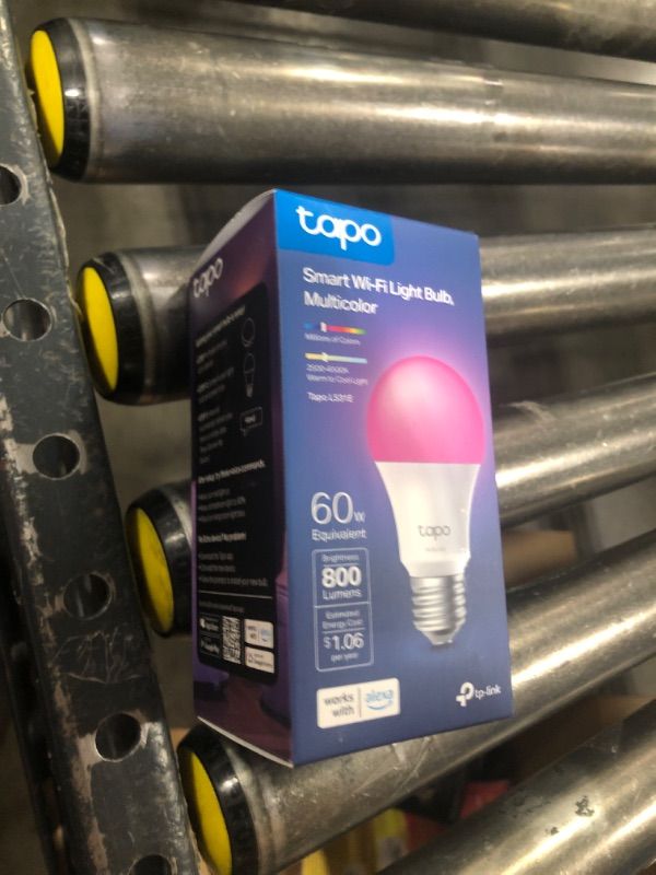 Photo 2 of TP-Link Tapo L531E Smart Wi-Fi Light Bulb (Multicolor)