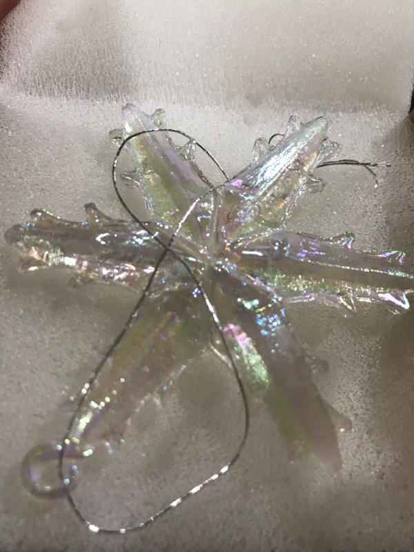 Photo 1 of SNOWFLAKE ORNAMENTS 11 PIECE 