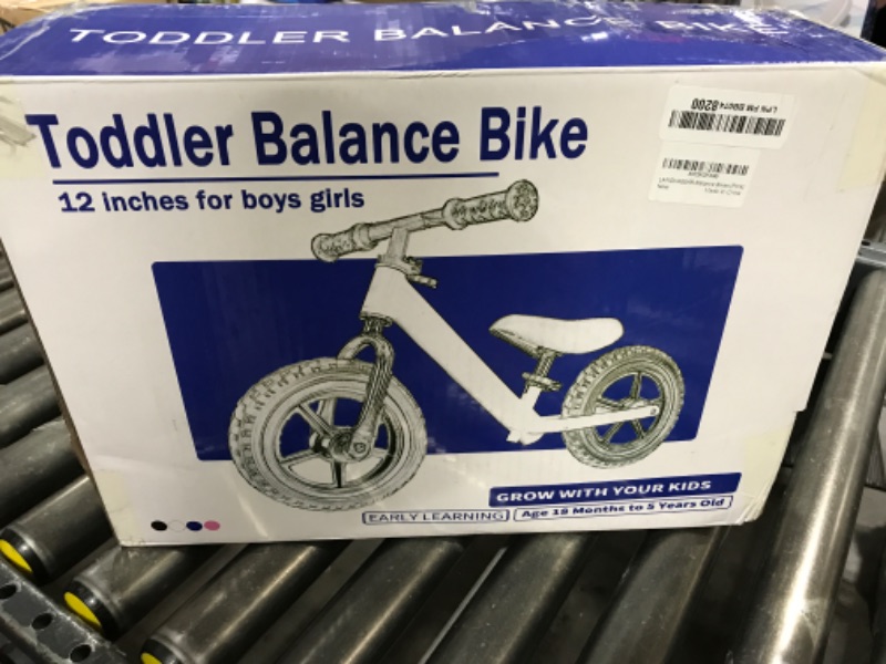 Photo 4 of LANOVAGEAR Toddler Balance Bike 2 Year Old,Age 18 Months to 5 Years Old,Learn to Ride with Confidence?Gift Bike for 2-5 Boys Girls