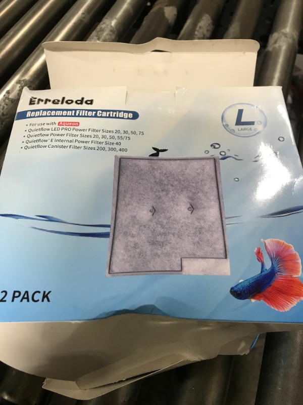 Photo 3 of ELXXROONM 12 Pack Large Filter Cartridges Compatible with Aqueon QuietFlow Power Filter Size 20,30,50,75 & E Internal Power Filter Size 40 & Canister Filter Size 200/300/400 & Zilla Large Filter