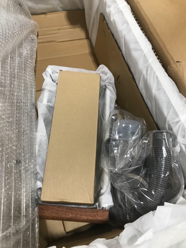 Photo 1 of SANYCASA 33 Inch Undermount Kitchen Sink with Quiet Drain - 11 Gauge Stainless Steel Sink Single Bowl - Multifunctional Handmade Modern Integrated Ledge Workstation Sink Set - 33" x 19" x 10"