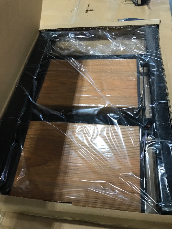 Photo 1 of Taranta 2 Step Ladder,Aluminum Lightweight Folding 2 Step Stool with Anti-Slip Wide Pedal, 330lbs Capacity Step Ladder for Household,Kitchen,Office - BlackWoodgrain