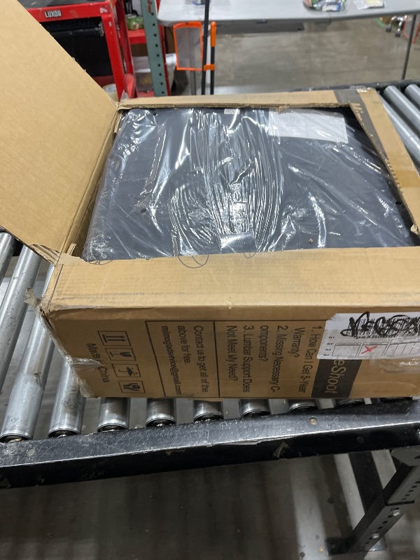 Photo 1 of Office Chair, Ergonomic Desk Chair with Adjustable Lumbar Support & Seat Height, High Back Mesh Computer Chair with Flip-up Armrests Task Chairs (Modern, Black)