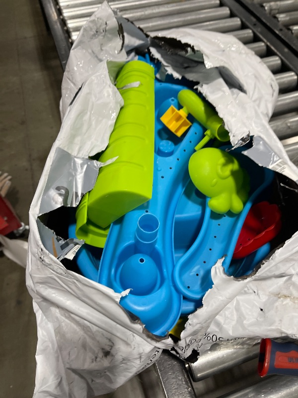 Photo 1 of TEMI Toddler Water Table | Kids Sand and Water Table | 3-Tier Outdoor Water Play Table Toys for Toddlers Kids | Water Sensory Tables Summer Beach Toys for Outside Backyard for Kids Age 3 4 5 6 7 8